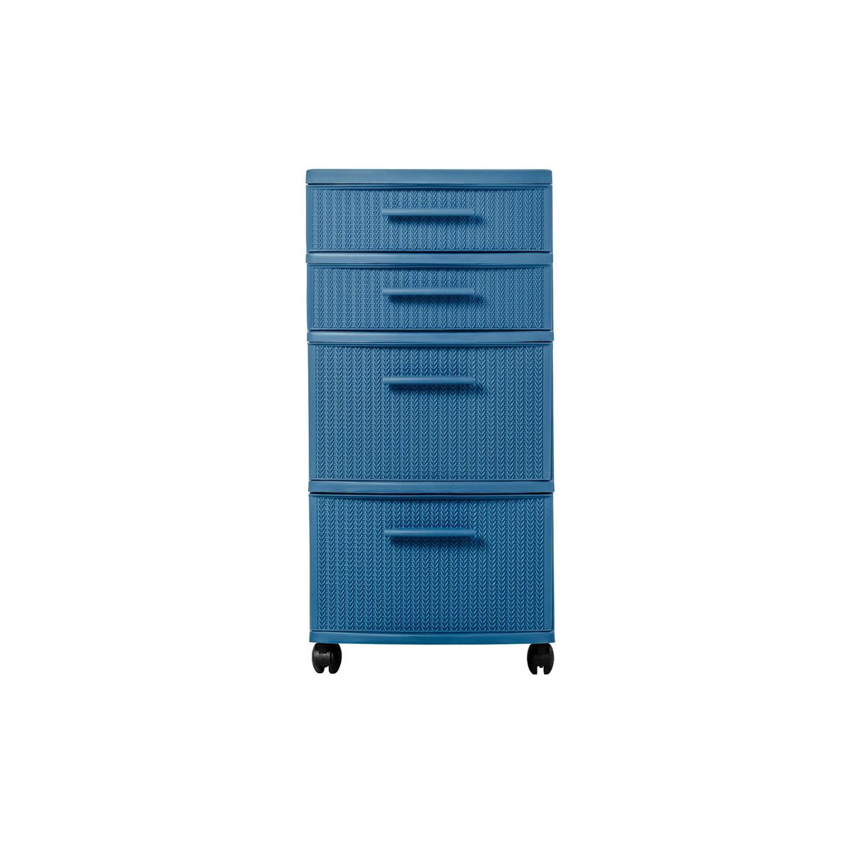PLASTICOS MQ - Cajonero Organizador Modular 4 Niveles
