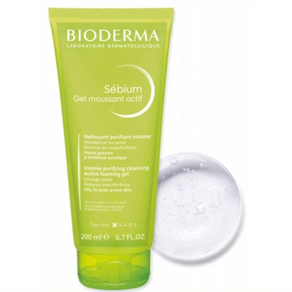 BIODERMA - Sebium Gel Moussant Actif x 200ml - Bioderma