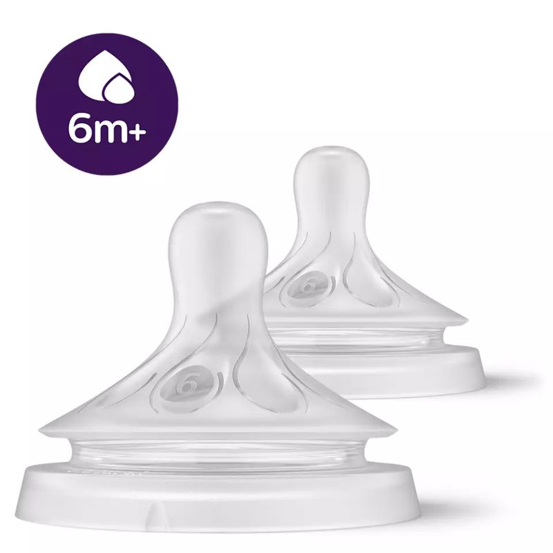 AVENT - Tetina Natural 3.0 Flujo Espeso Avent