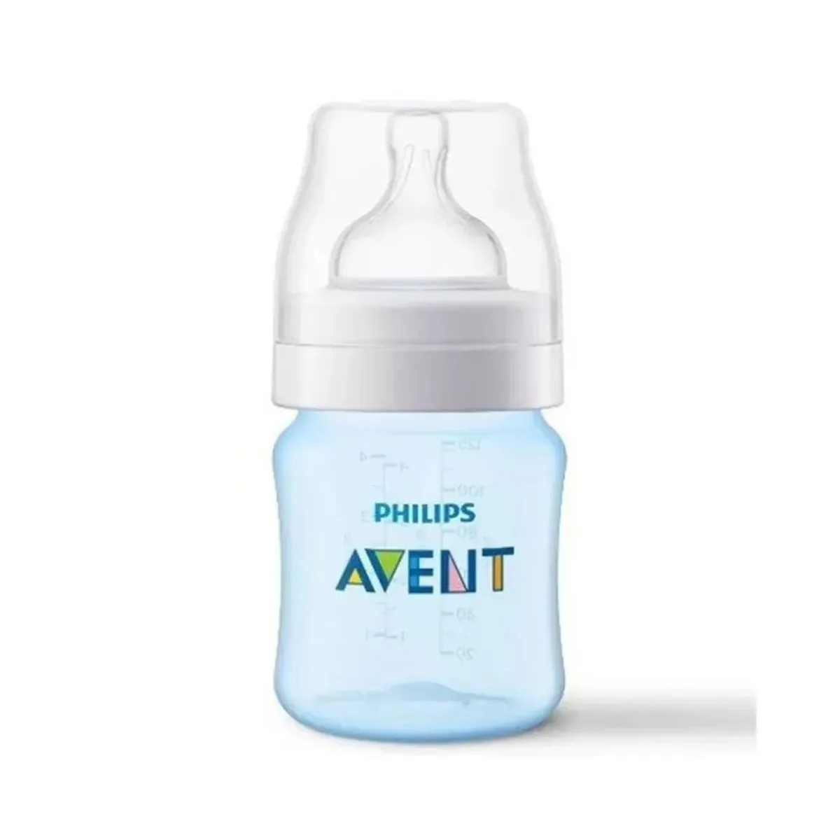 AVENT - Set Tetero Anticólico Azul Triple Pack Avent