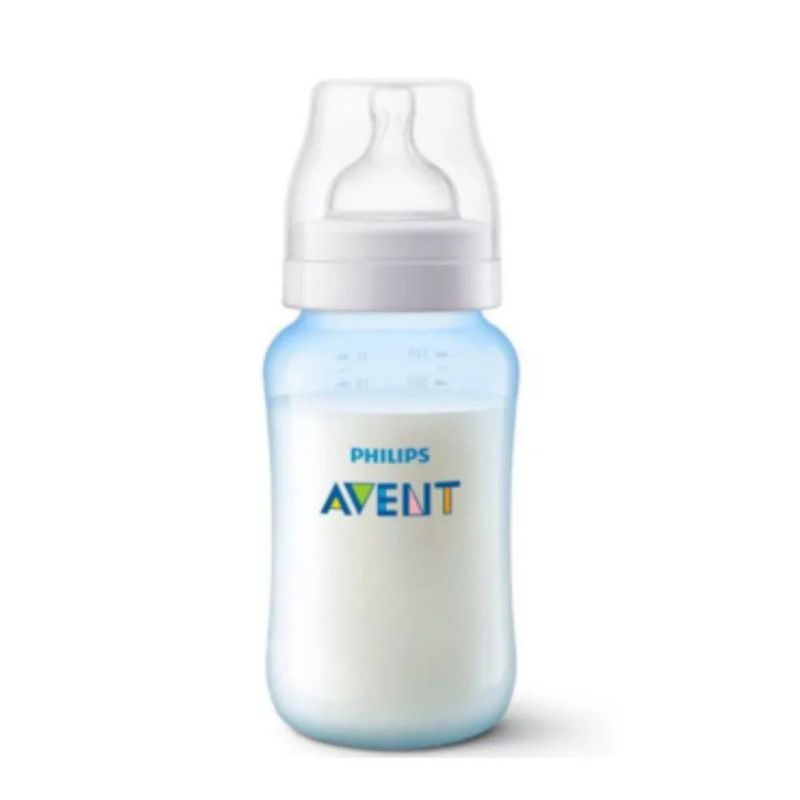 AVENT - Tetero Válvula Anticólicos Azul 11Oz Avent