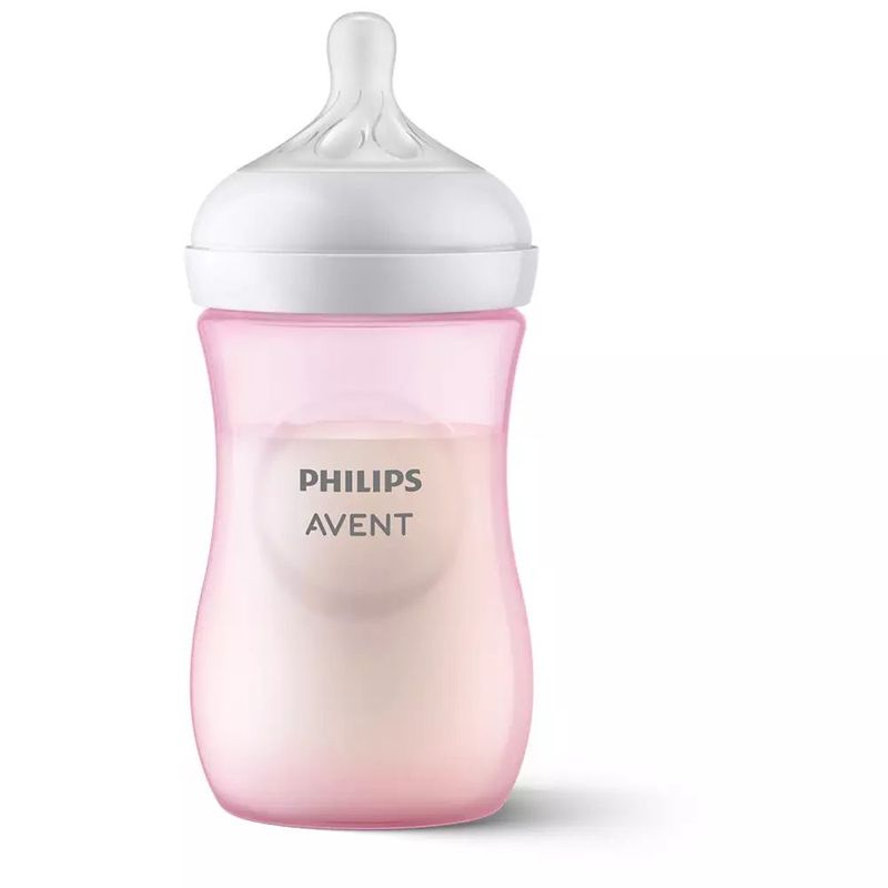 AVENT - Tetero Natural 3.0 Rosa 9Oz Avent