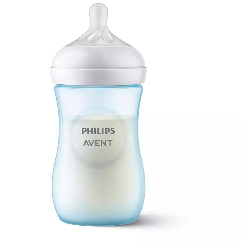 AVENT - Tetero Natural 3.0 Azul 9Oz Avent