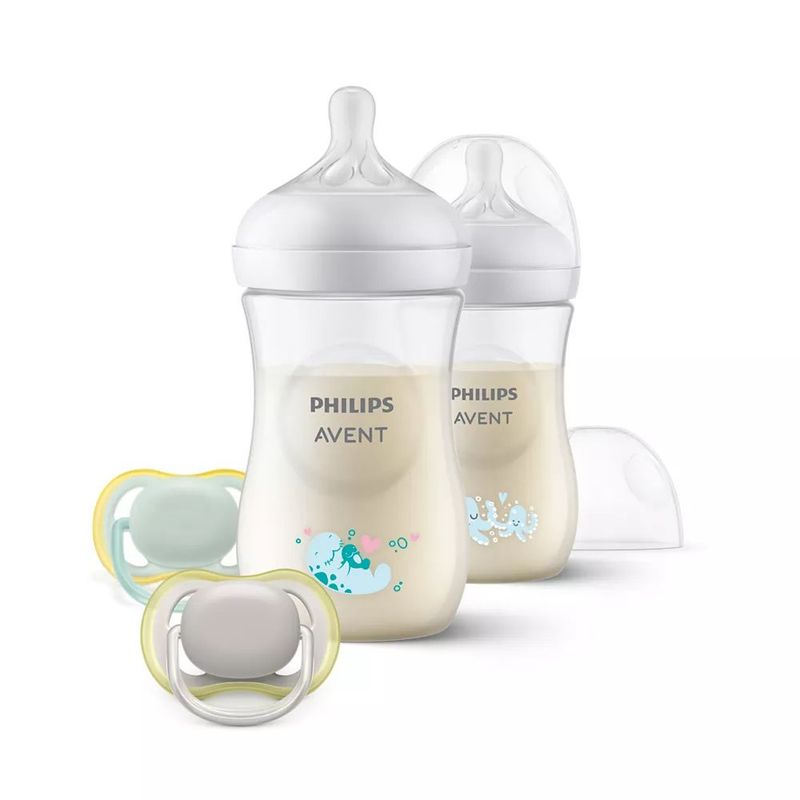 AVENT - Set De Regalo Natural 3.0 Decorado 9Oz Avent