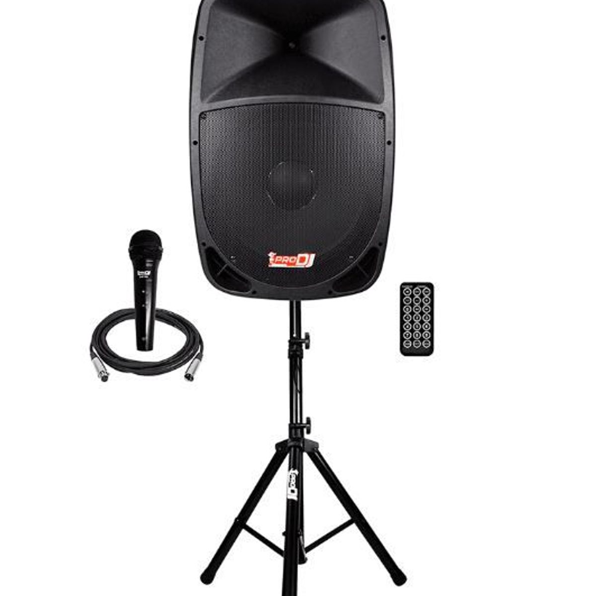 PRO DJ - Altavoz PRO DJ PB15E-MP3 SYS Negro
