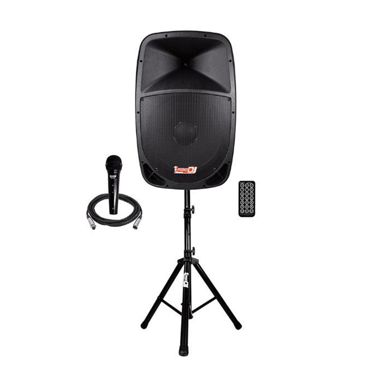 PRO DJ - Altavoz PRO DJ PB15E-MP3 SYS Negro