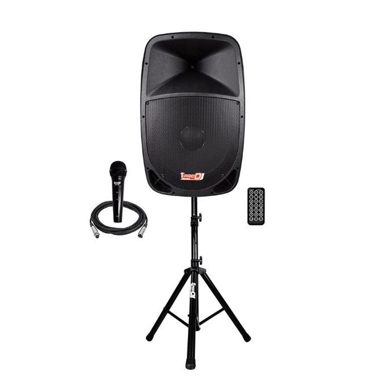 PRO DJ - Altavoz PRO DJ PB15E-MP3 SYS Negro