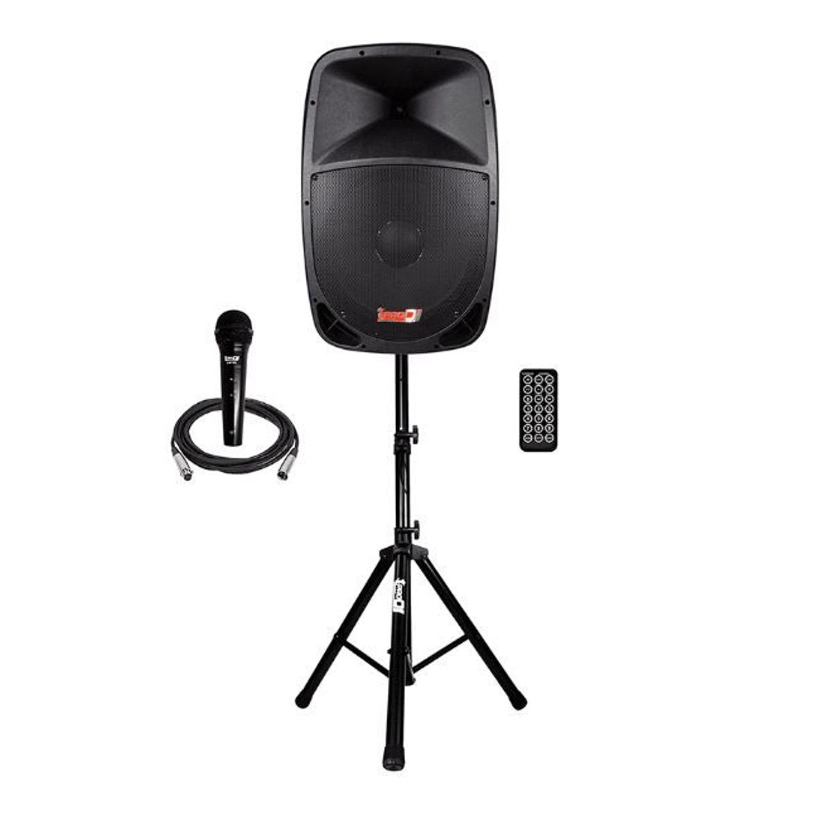 PRO DJ - Altavoz PRO DJ PB12E-MP3 SYS Negro