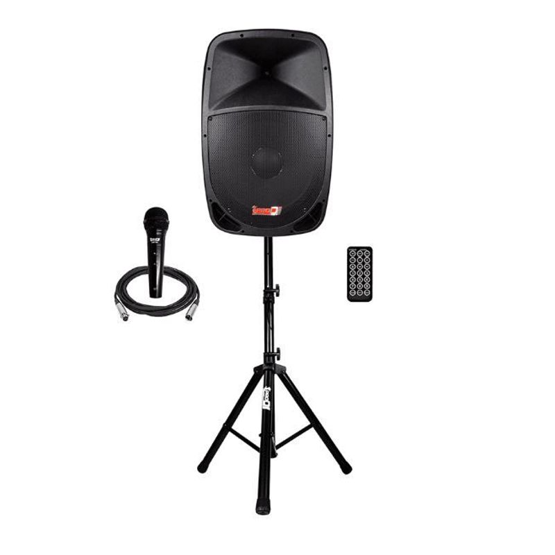 PRO DJ - Altavoz PRO DJ PB12E-MP3 SYS Negro