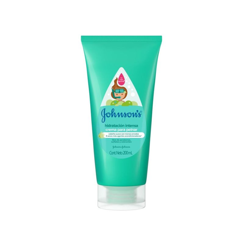 JOHNSON'S BABY - Crema Peinar JOHNSON'S Hidratación Intensa 200 ML