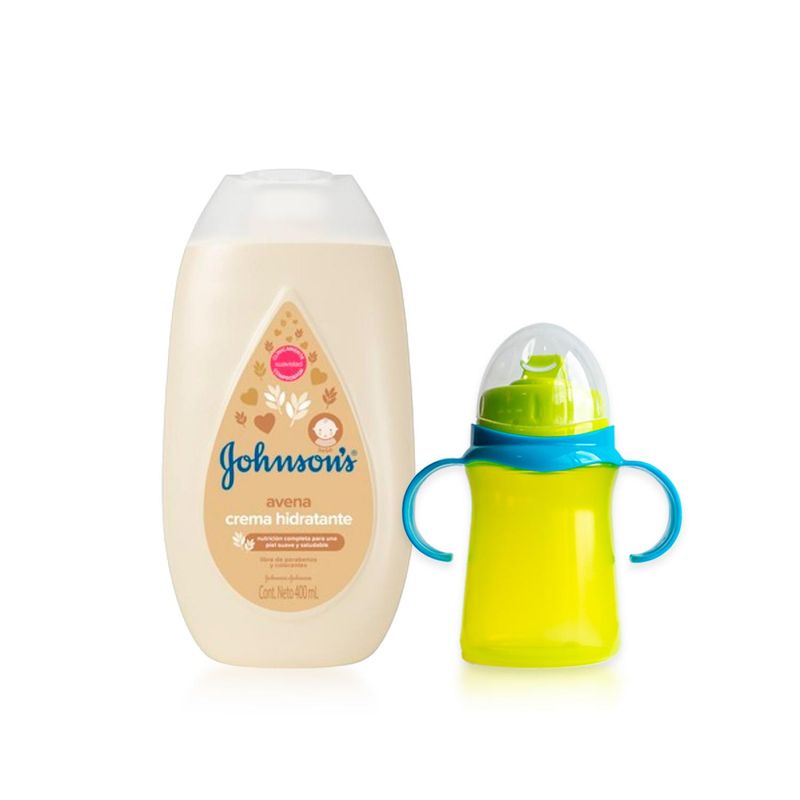 JOHNSON'S BABY - Crema Corporal Bebé JOHNSON'S Avena 400 ML