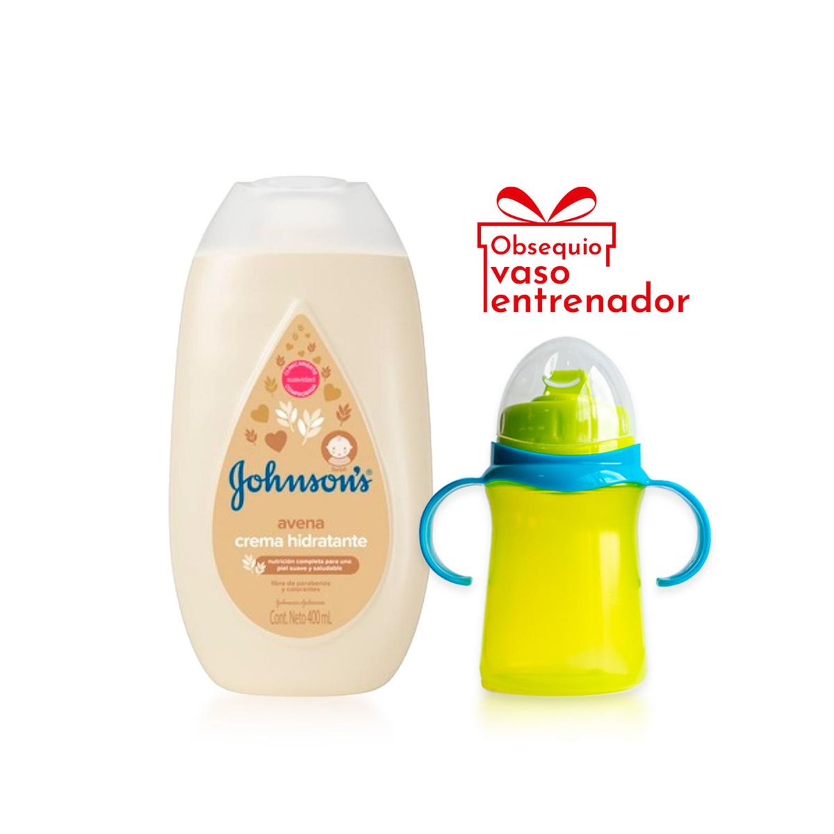 JOHNSON'S BABY - Crema Corporal Bebé JOHNSON'S Avena 400 ML