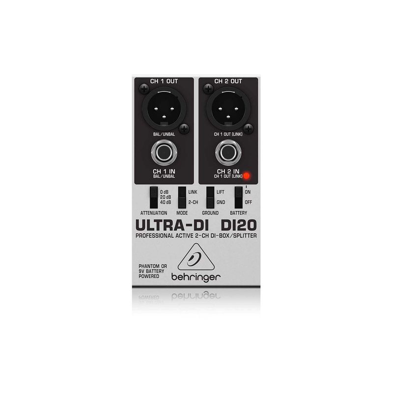 BEHRINGER - Caja Directa Activa BEHRINGER DI20 Plata