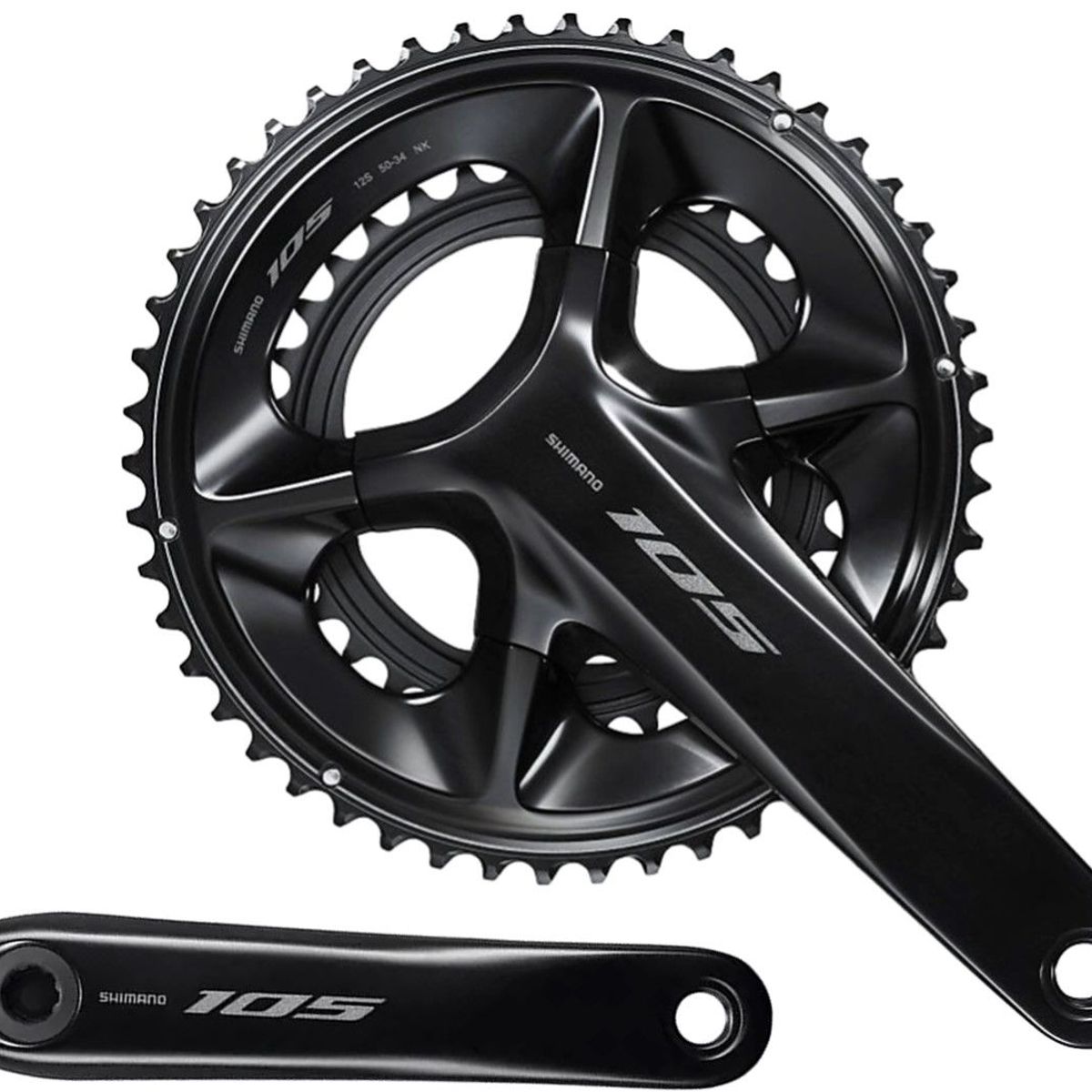 SHIMANO - Plato Biela Shimano 105 R7100 50/34 12v Biplato Ruta