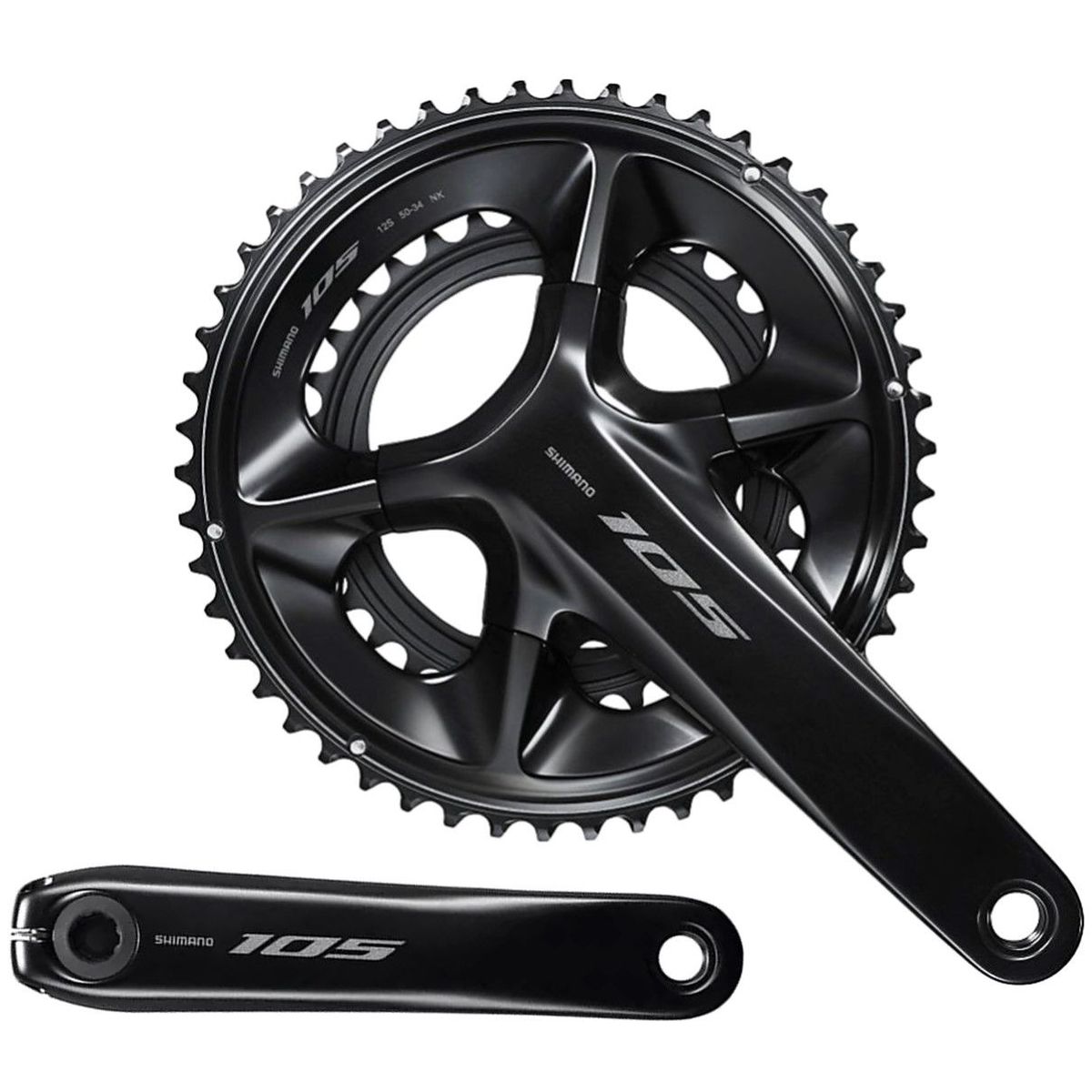 SHIMANO - Plato Biela Shimano 105 R7100 50/34 12v Biplato Ruta