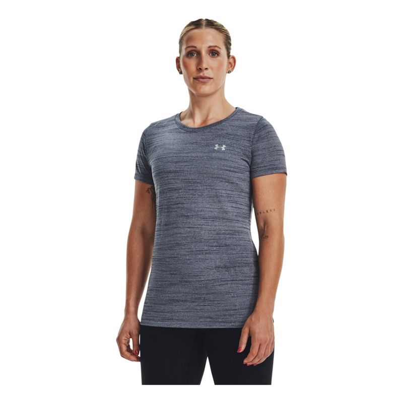 UNDER ARMOUR - Camiseta Mujer Under Armour TECH TIGER SSC Gris UNDER ARMOUR.