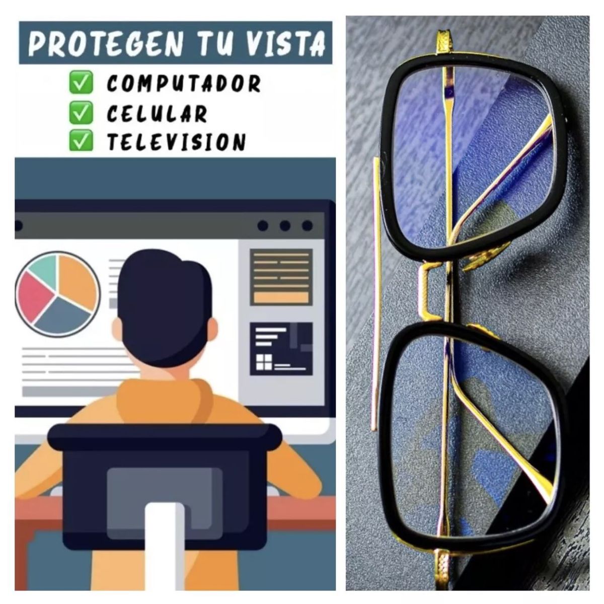 BUHO PARIS - Gafas Fotocromáticas Antirreflejo - Unisex - Tony Stark