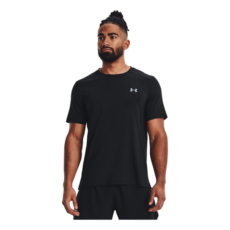 UNDER ARMOUR - Camiseta Negro Hombre UA ISO-CHILL LASER T 1370338-001-N11 UNDER ARMOUR