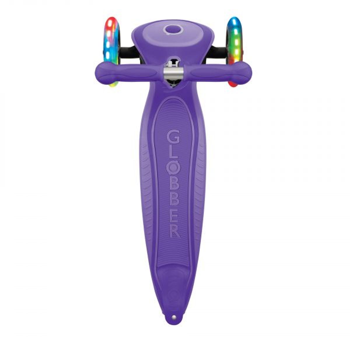 GLOBBER - PATINETA PRIMO PLUS LUCES LED - VIOLETA