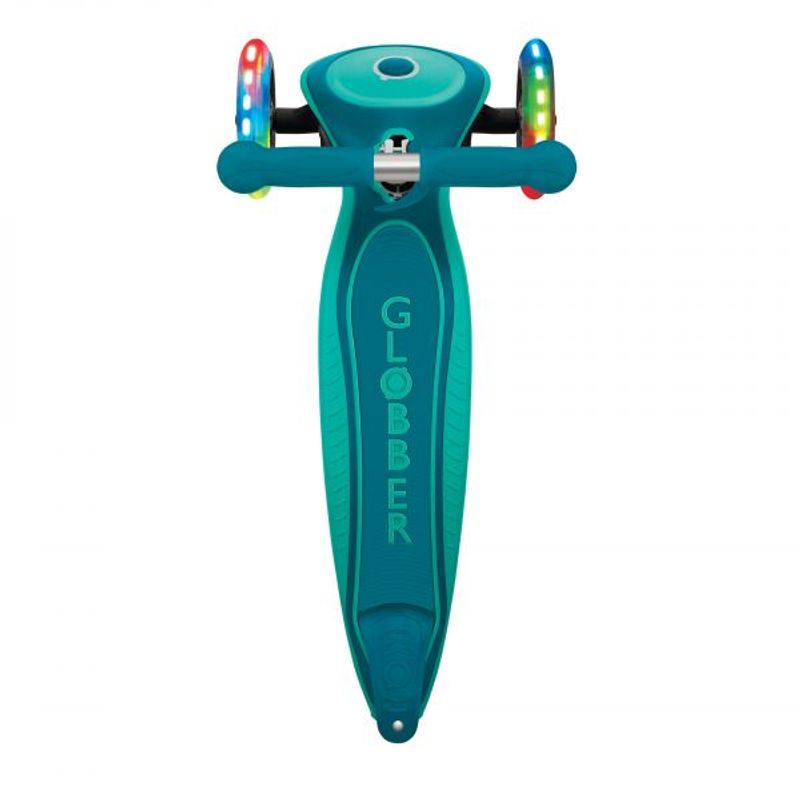 GLOBBER - PATINETA PRIMO PLUS LUCES LED - VERDE