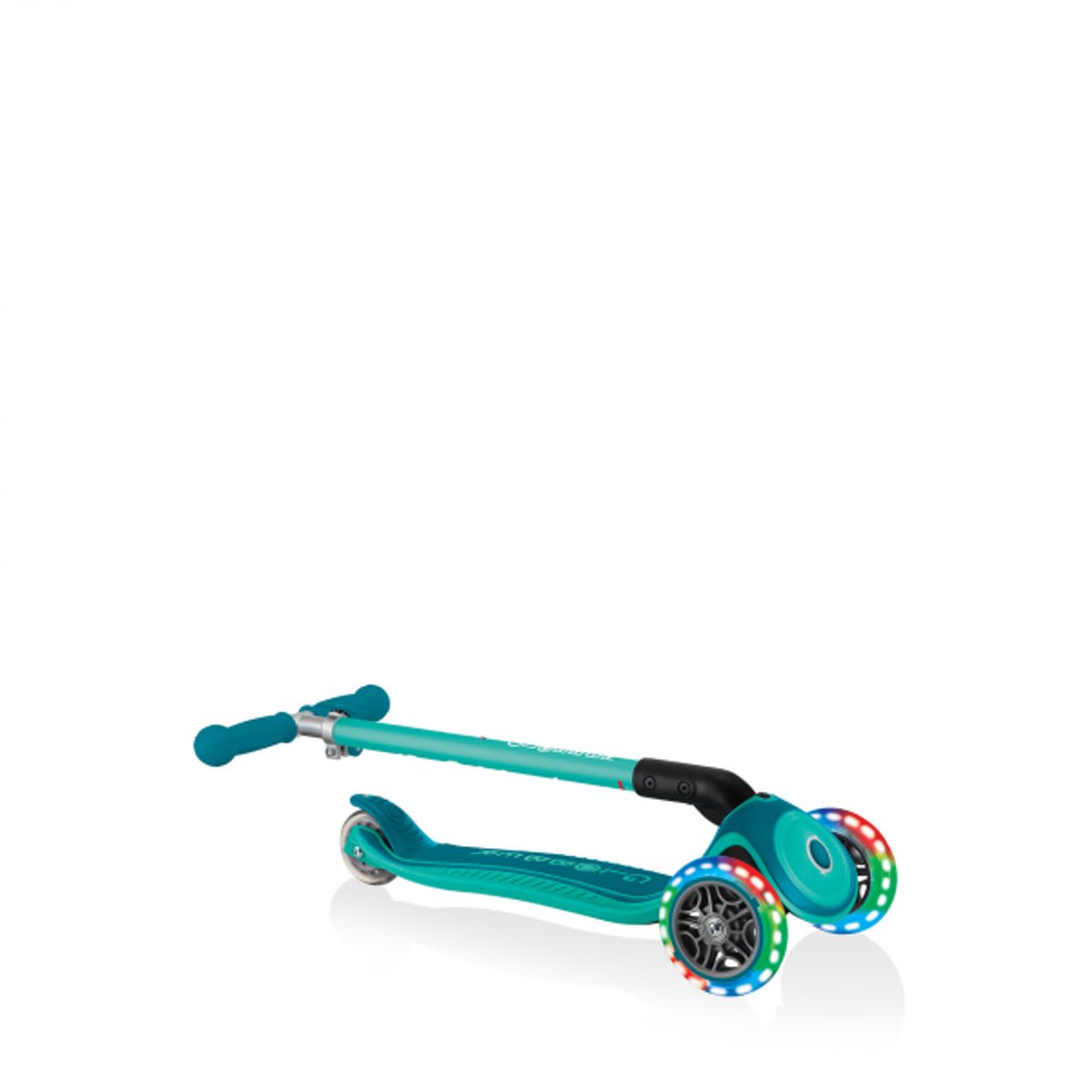 GLOBBER - PATINETA PRIMO PLUS LUCES LED - VERDE