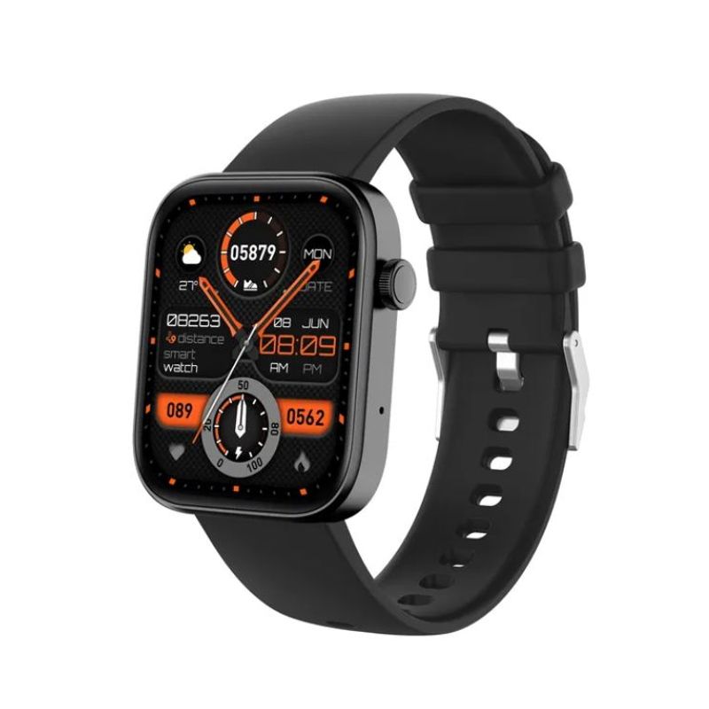 COLMI - Smartwatch Colmi P71 Reloj Inteligente Llamadas Voz Bt 5.2 Negro.