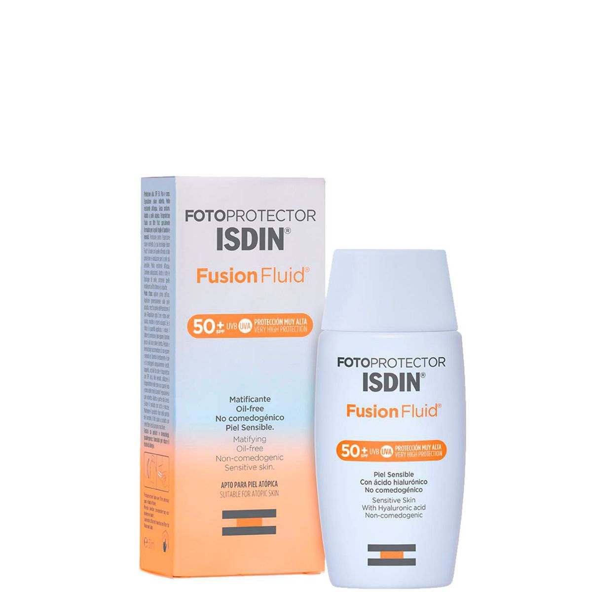 ISDIN - Bloqueador Solar Fusion Fluid Isdin para Piel seca 50 ml