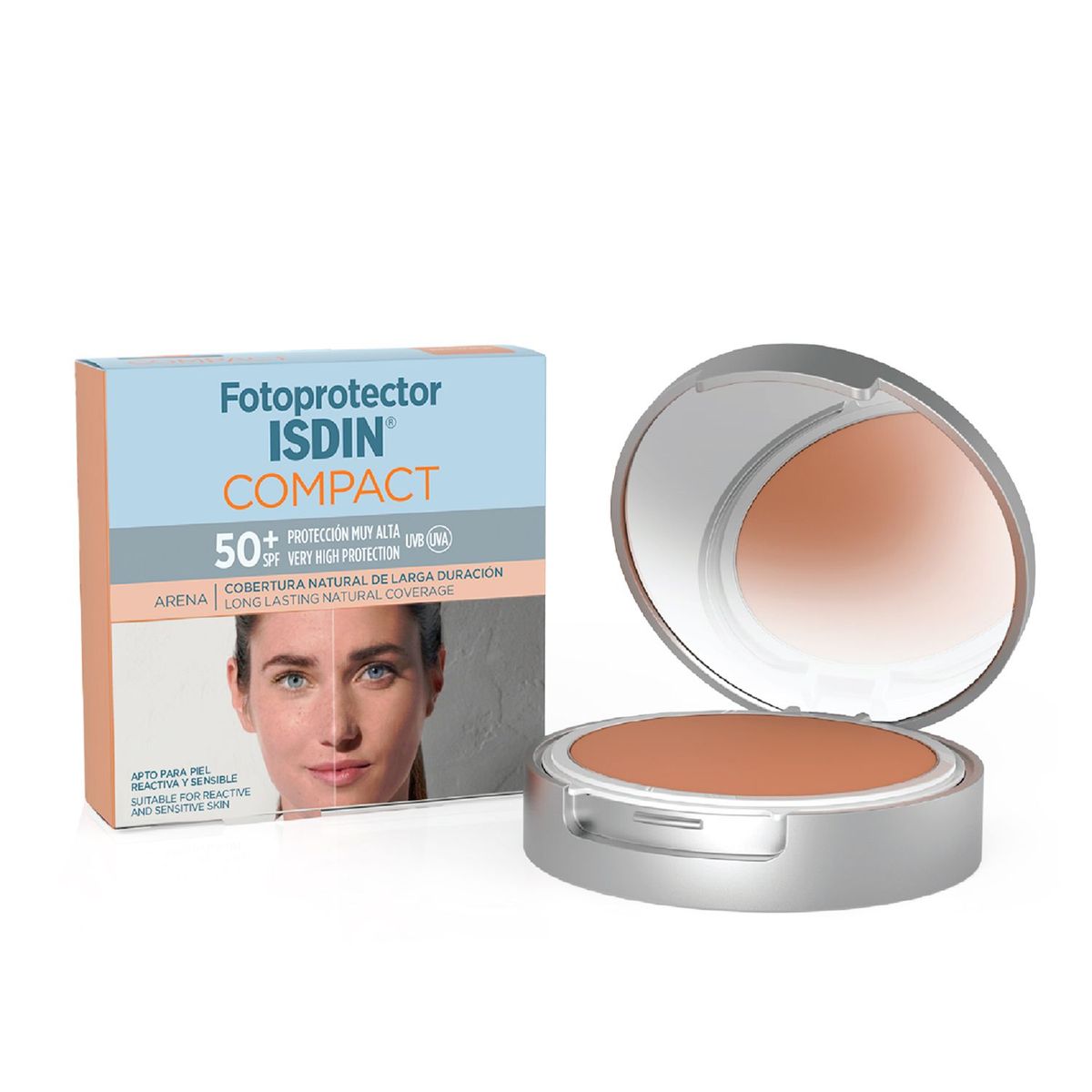 ISDIN - Polvos Compactos Isdin para Todo tipo de piel 10 g