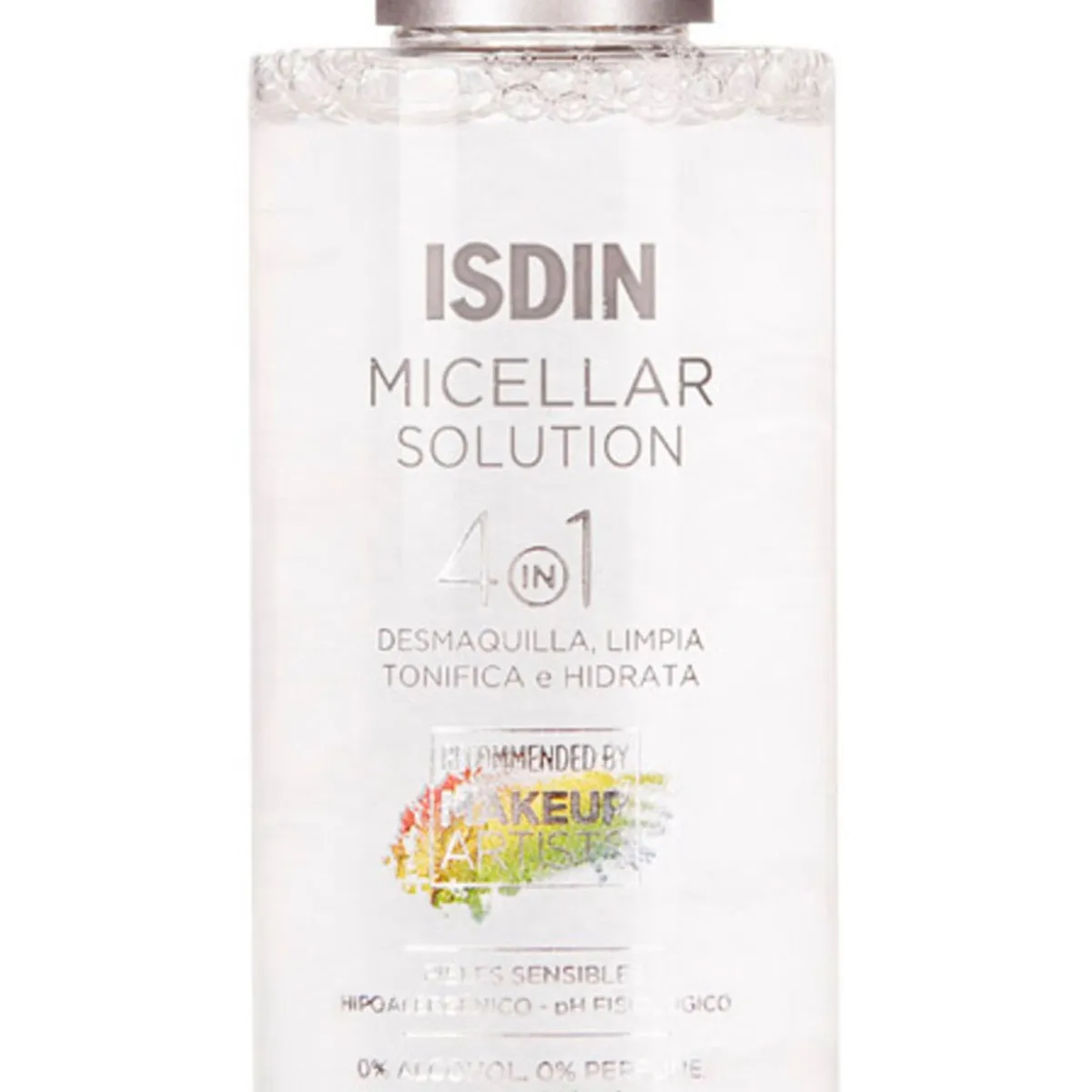 ISDIN - Agua Micelar Solution 4 en 1 Isdin para Piel Normal 100 ml