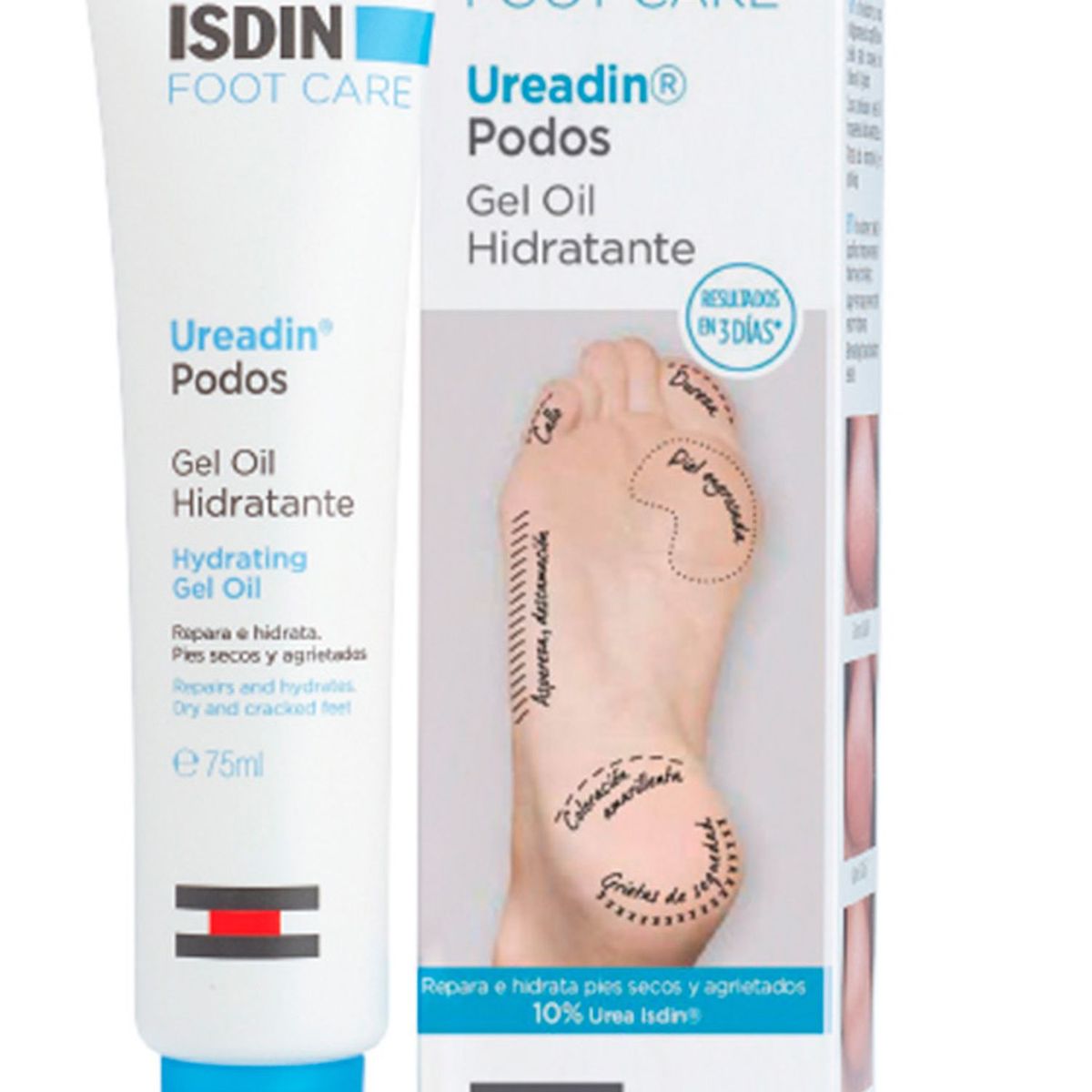 ISDIN - Tratamiento para Pies Ureadin Podos Isdin para Piel Normal 75 ml
