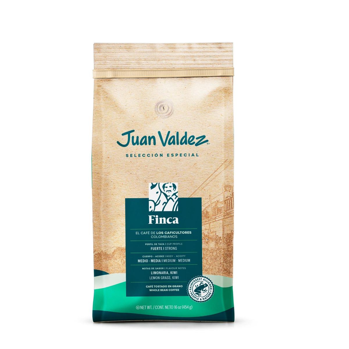 JUAN VALDEZ - Café Finca Juan Valdez Grano 454 gr