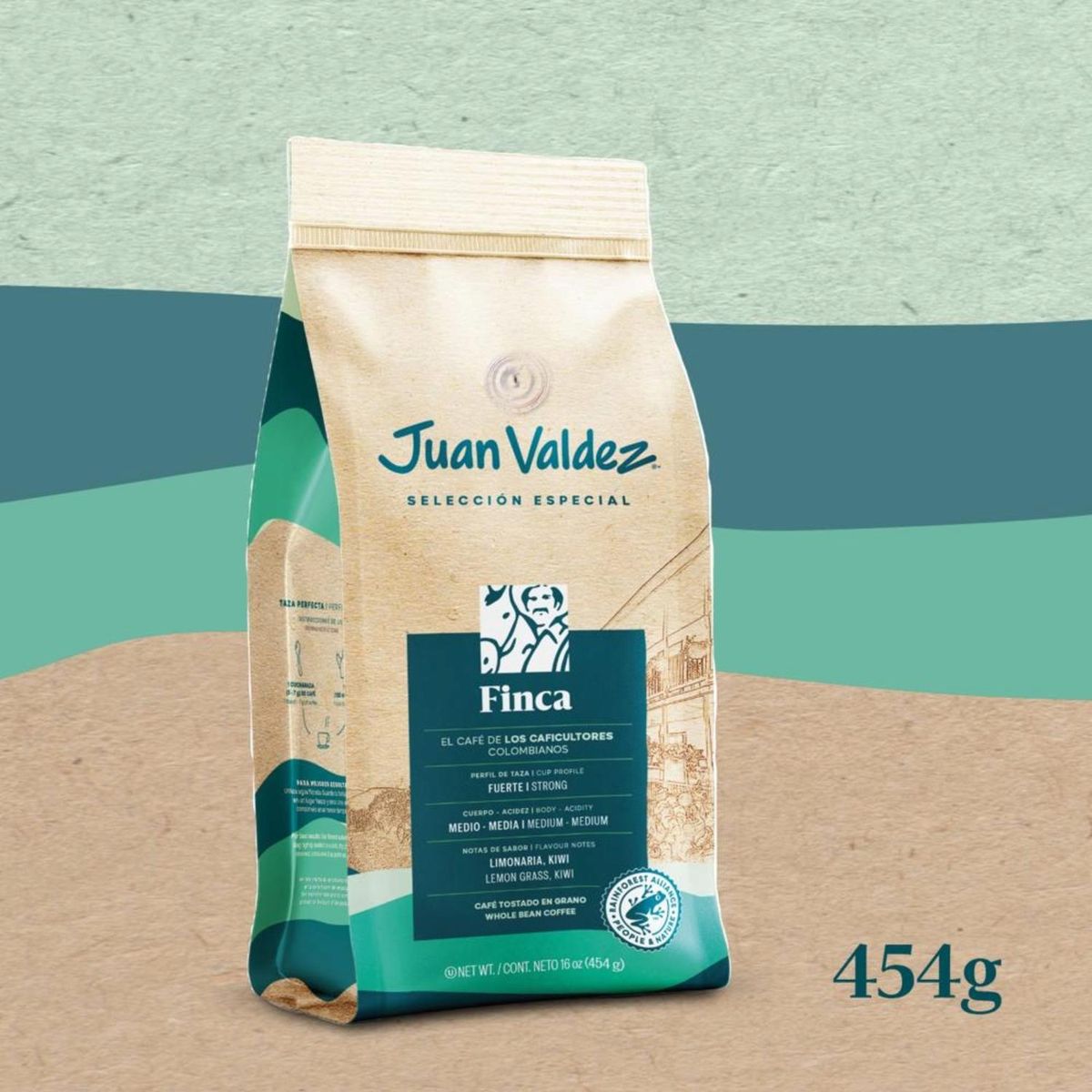 JUAN VALDEZ - Café Finca Juan Valdez Grano 454 gr