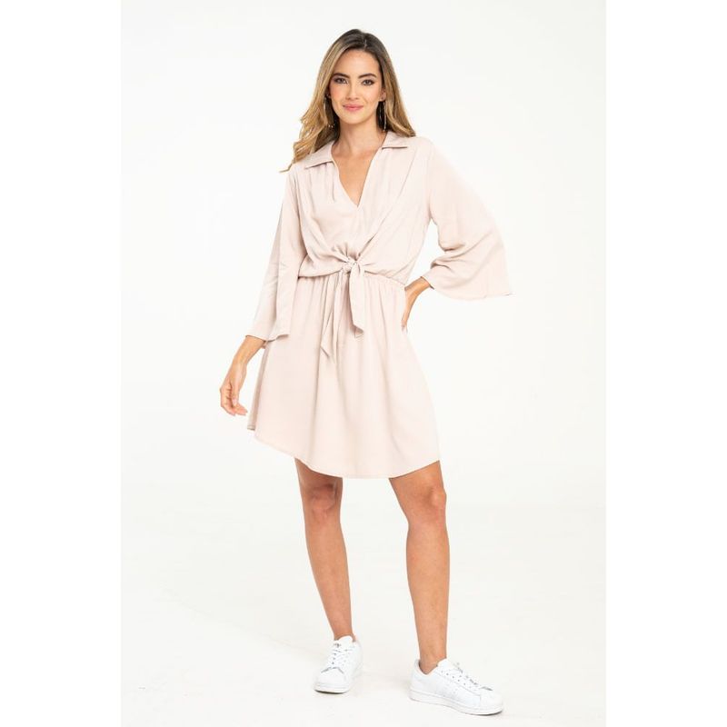 RAGGED - Vestido corto malibu Beige claro Ragged