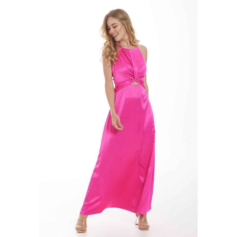 RAGGED - Vestido kamill Fucsia Ragged