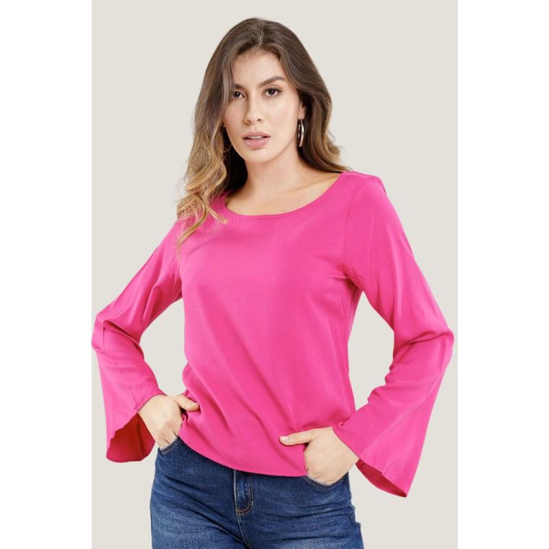 RAGGED - Blusa austria Fucsia Ragged