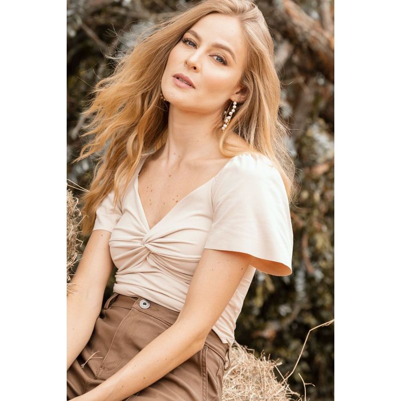 RAGGED - Blusa merlina Beige claro Ragged