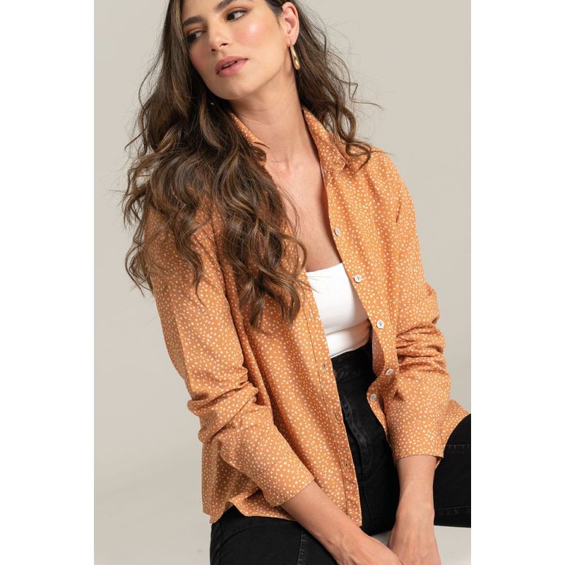 RAGGED - Camisa kaimi Beige oscuro Ragged