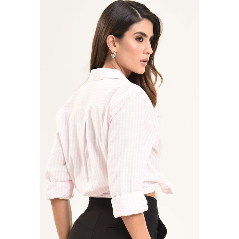 RAGGED - Camisa boyfriend spring Rosado palo de rosa Ragged