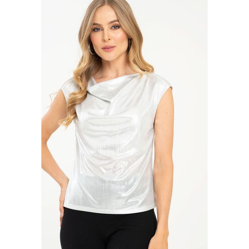 RAGGED - Camiseta carnaval Plateado Ragged