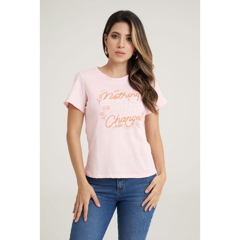 RAGGED - Camiseta changes Rosado Ragged