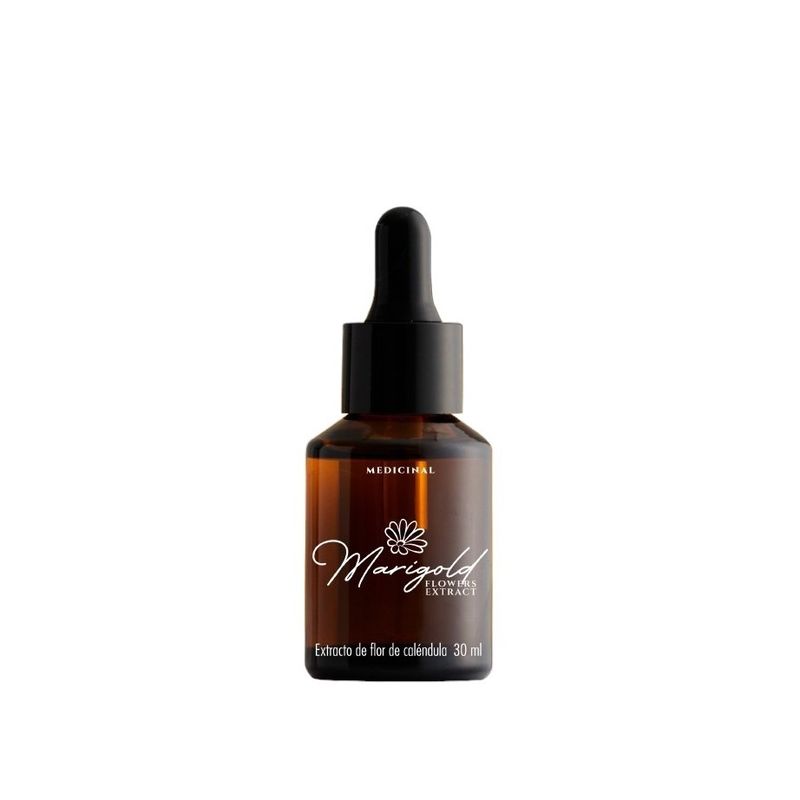 GENERICO - Aceite Con Extracto Puro Caléndula Natural MEDICINAL CICATRIZANTE 30ml
