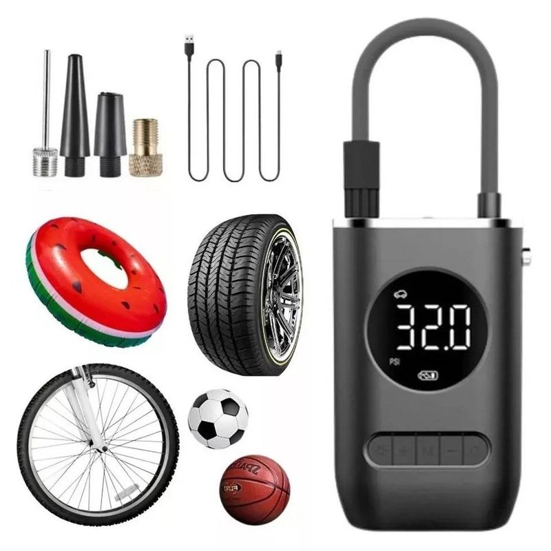 ONE PIXEL - Compresor Mini Portátil Recargable Para Carro Bici Czk ONE PIXEL