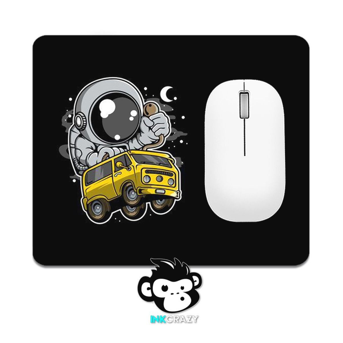 GENERICO - Mouse Pad Astronauta Camioneta