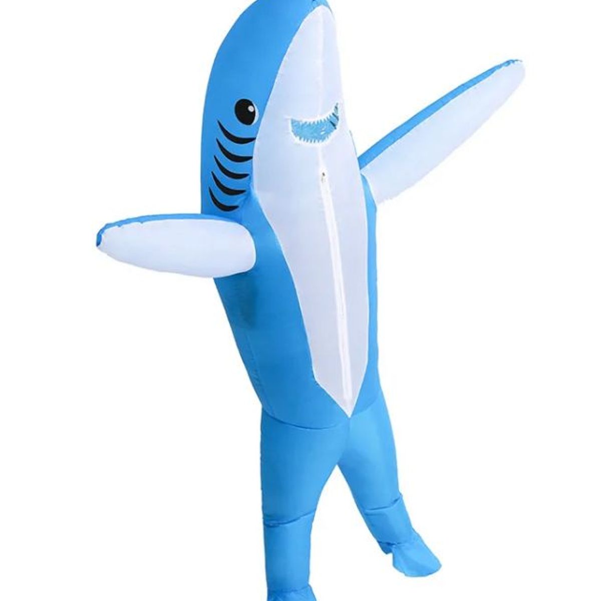 GENERICO - Disfraz Inflable Tiburón Azul Super Divertido Para Adulto