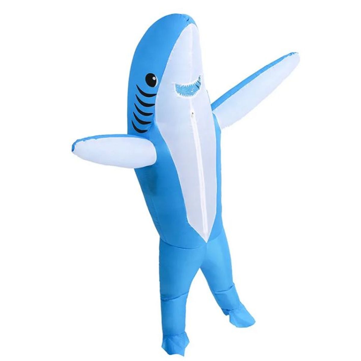 GENERICO - Disfraz Inflable Tiburón Azul Super Divertido Para Adulto