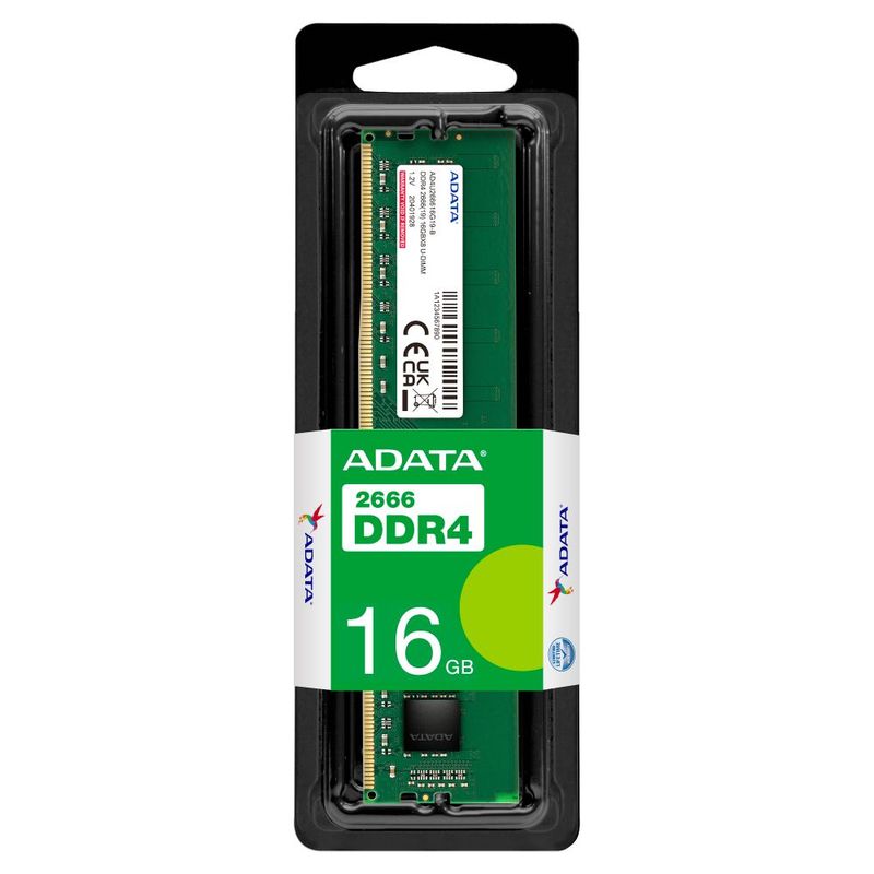 ADATA - MEMORIA RAM ADATA  DDR4 16GB BUS 2666