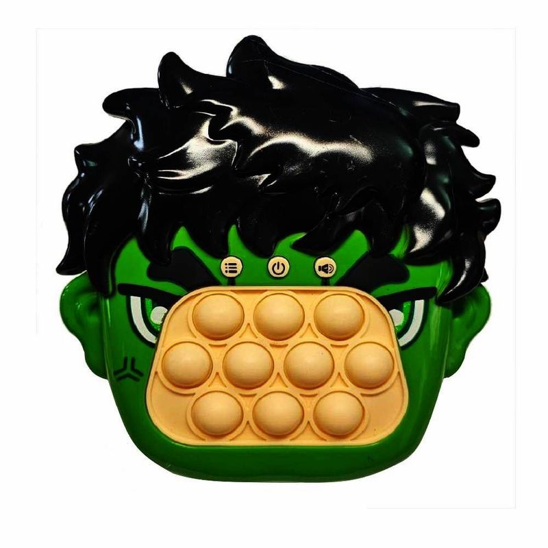 GENERICO - Juguete Pop It Electronico Burbujas Quick Push Hulk