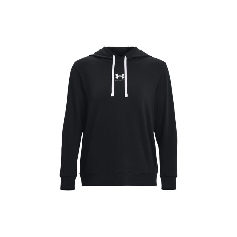 UNDER ARMOUR - Buzo Mujer Under Armour RIVAL TERRY HOODIE-B Negro UNDER ARMOUR