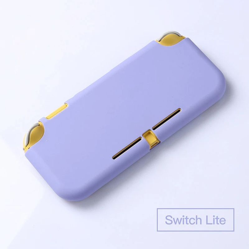 GENERICO - Protector Funda Estuche En TPU Lila Para Switch Lite