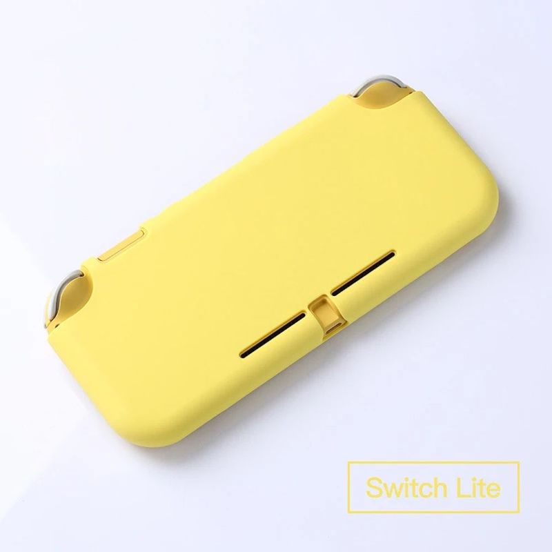 GENERICO - Protector Funda Estuche En TPU Amarilla Para Switch Lite